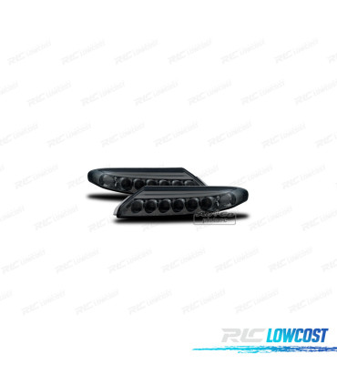 KIT LUZ DIURNA + INTERMITENTE LED PORSCHE 997 TURBO GT2 06-12 AHUMADO