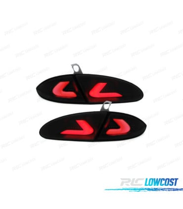PILOTOS SEAT LEON 2 05-09 CARDNA FULL LED AHUMADOS