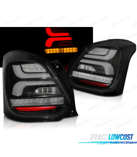 PILOTOS PARA SUZUKI SWIFT 17- LED BAR DINAMICOS NEGRO