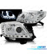 FAROS PARA TOYOTA LAND CRUISER FJ150 09-13 TUBE LIGHT CROMADOS