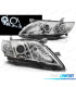 FAROS PARA TOYOTA CAMRY 6 XV40 06-09 OJOS ANGEL CROMO