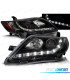 FAROS PARA TOYOTA CAMRY 6 XV40 06-09 LUZ DIURNA LED NEGROS