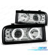 FAROS PARA VOLKSWAGEN VW CORRADO 88-95 OJOS ANGEL CROMADOS