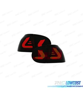 PILOTOS VOLKSWAGEN VW GOLF 5 03-08 CARDNA FULL LED NEGRO AHUMADO