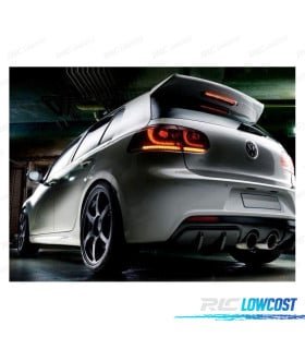 PILOTOS VOLKSWAGEN VW GOLF 6 LOOK R FULL LED DINAMICOS ROJO 08-13