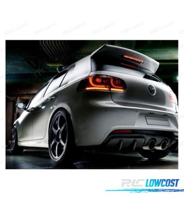 PILOTOS VOLKSWAGEN VW GOLF 6 LOOK R FULL LED DINAMICOS ROJO 08-13