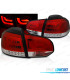 PILOTOS PARA VOLKSWAGEN VW GOLF 6 08-12 LED ROJO CLARO