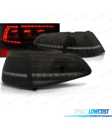 PILOTOS VOLKSWAGEN VW GOLF 7 12-16 LOOK GTI CON INTERMITENTE LED DINAMICO AHUMADOS