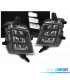 FAROS ANTINIEBLA LUZ DIURNA VOLKSWAGEN VW GOLF MK 7.5 17-20 NEGRO