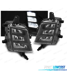 FAROS ANTINIEBLA LUZ DIURNA VOLKSWAGEN VW GOLF MK 7.5 17-20 NEGRO