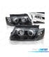 FAROS PARA VOLKSWAGEN VW PASSAT 3B 96-00 OJOS ANGEL NEGROS