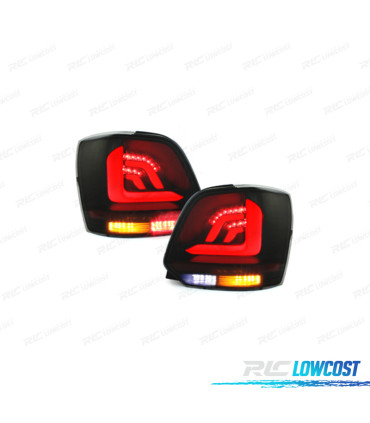 PILOTOS VOLKSWAGEN VW POLO 6R HATCHBACK 09-14 CARDNA NEGRO AHUMADO