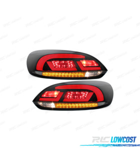 PILOTOS VOLKSWAGEN VW SCIROCCO III 08-14 LITEC NEGRO AHUMADO