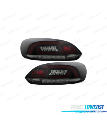 PILOTOS VOLKSWAGEN VW SCIROCCO III 08-14 LITEC NEGRO AHUMADO