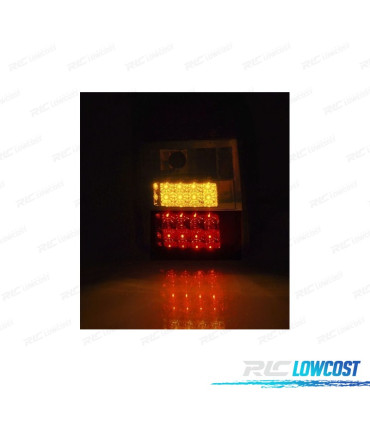 PILOTOS PARA VOLKSWAGEN VW T5 TRANSPORTER 03-09 2P LED ROJO CLARO