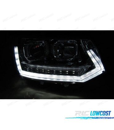FAROS PARA VOLKSWAGEN VW T5 10-15 LOOK T6 CHROME