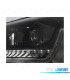 FAROS PARA VOLKSWAGEN VW T5 GP 09-14 DRL CON INTERMITENTE LED DINAMICO NEGRO PIANO