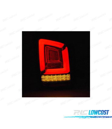 PILOTOS PARA VOLKSWAGEN VW T5 10-15 NEGROS FULL LED DINÁMICOS