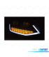 FAROS VOLKSWAGEN VW T6 15-19 TUBE LIGHT LED DRL NEGROS INTERMITENTE LED DINAMICO