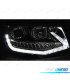 FAROS VOLKSWAGEN VW T6 15-19 TRU DRL CON INTERMITENTES LEDS DINÁMICOS CRISTAL
