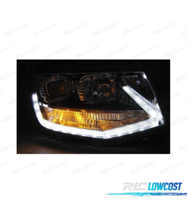 FAROS VOLKSWAGEN VW T6 15-19 TRU DRL CROMADOS