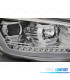 FAROS PARA VOLKSWAGEN VW TOURAN II 10-15 TRU DRL CON INTERMITENTE LED DINAMICO