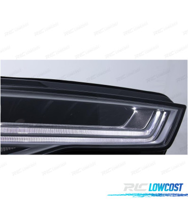 FAROS AUDI A6 4G C7 FACELIFT 15-18 MATRIX DESIGN CON INTERMITENTES LED DINÁMICOS