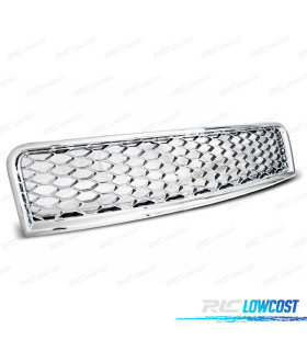 PARRILLA AUDI A4 B6 00-04 LOOK RS CROMADA