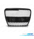 PARRILLA AUDI A6 C6 04-08 LOOK RS NEGRO BRILLO