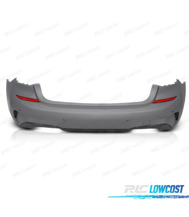 PARAGOLPES TRASERO BMW G20 19-22 LOOK M PERFORMANCE NEGRO MATE PDC