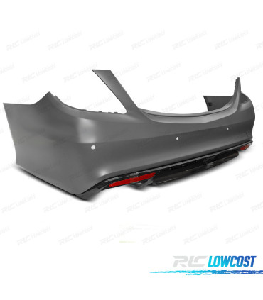 PARAGOLPES TRASERO MERCEDES W222 CLASE S 13-17 LOOK AMG S63 PDC