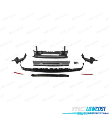 PARAGOLPES TRASERO MERCEDES W222 CLASE S 13-17 LOOK AMG S63 PDC