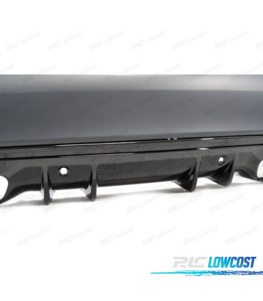 PARAGOLPES TRASERO MERCEDES W205 CLASE C 18-21 LOOK AMG C43 PDC