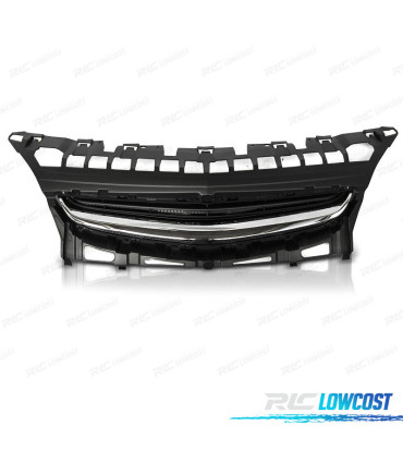 PARRILLA OPEL ASTRA J 12-15 NEGRO CROMADO