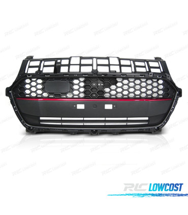 PARRILLA SUZUKI SWIFT VI 17-20 LOOK SPORT LINE NEGRO ROJO