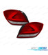 PILOTOS OPEL ASTRA H GTC 05-10 CARDNA LED ROJO PLATEADO TRANSPARENTE