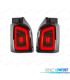 PILOTOS CARDNA VOLKSWAGEN VW T5 03-09 1P LIGHT BAR DINAMIC FONDO NEGRO AHUMADO