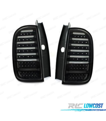 PILOTOS LED DACIA DUSTER 09-17 CARDNA INTERMITENTES DINAMICOS NEGRO AHUMADO
