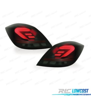 PILOTOS PARA OPEL ASTRA 5P 05-10 CARDNA FULL LED NEGRO AHUMADO