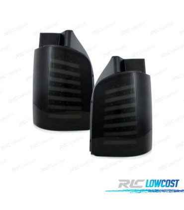 PILOTOS CARDNA PARA VOLKSWAGEN VW T5 03-09 2P LIGHT BAR DINAMIC NEGRO AHUMADO
