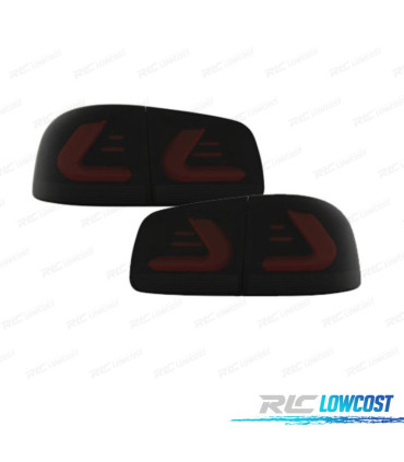 PILOTOS VOLKSWAGEN VW TOUAREG I 7L 02-10 CARDNA LED NEGRO AHUMADO