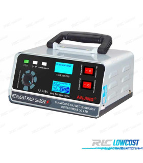 CARGADOR DE BATERIA 12v 24v COCHE MOTO BARCO