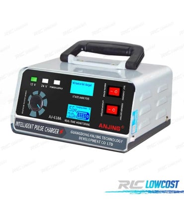 CARGADOR DE BATERIA 12v 24v COCHE MOTO BARCO