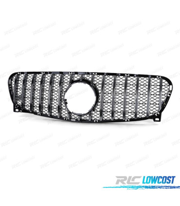 PARRILLA MERCEDES CLASE GLA X156 14-16 AMG GT-R NEGRO BRILLO