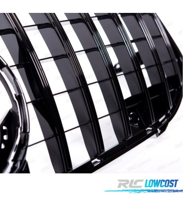 PARRILLA MERCEDES CLASE A W177 LOOK AMG GT 18-22 NEGRO BRILLO CAMARA