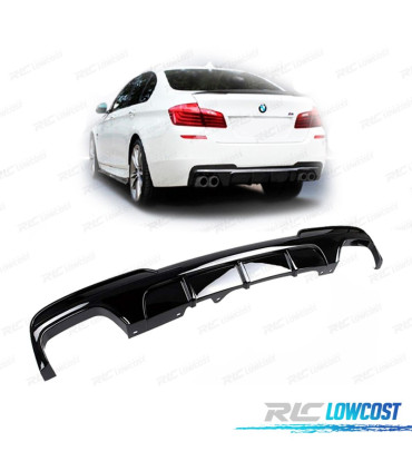 DIFUSOR BMW F10 F11 10- LOOK M PERFORMANCE NEGRO BRILLO