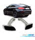 COLAS ESCAPE BMW X6 E71 08-14 LOOK M CROMADO + MOLDURAS DE COLA