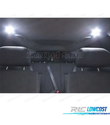 KIT 15 BOMBILLAS LED INTERIOR PARA VOLKSWAGEN VW GOLF 4 MK4 JETTA IV GTI 99-05