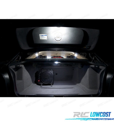 KIT 19 BOMBILLAS LED INTERIOR BMW E39 5 SERIE SEDAN 520I 535I 525I 528I 530I 540I M5 96-03