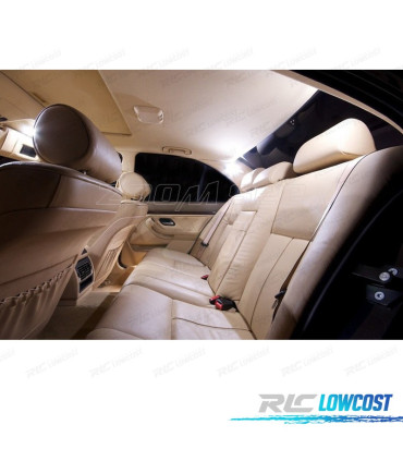KIT 19 BOMBILLAS LED INTERIOR BMW E39 5 SERIE SEDAN 520I 535I 525I 528I 530I 540I M5 96-03